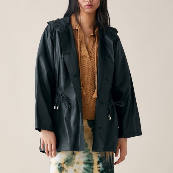 zara lightweight parka